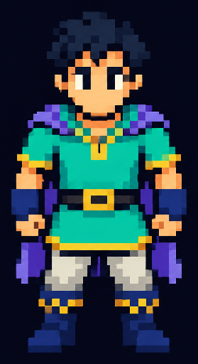 Player 1. Original 16-bit party member.